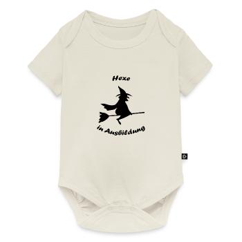 Hexe in Ausbildung - Baby Premium Kurzarmbody - Naturweiß - Vorne
