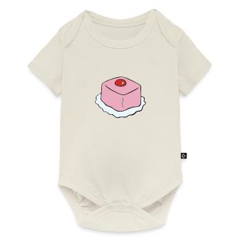 Punschkrapfen Autriche Vienne Oida - Body à manches courtes Premium Bébé - blanc cassé - Devant