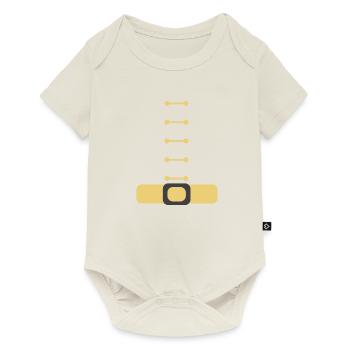 Costume d'Halloween de soldat jouet casse-noisette - Body à manches courtes Premium Bébé - blanc cassé - Devant
