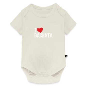 I love Bachata - Baby Premium short-sleeve bodysuit - off white - Front