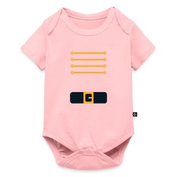 Halloween Toy Soldier Nutcracker Costume - Baby Premium short-sleeve bodysuit - rose - Front