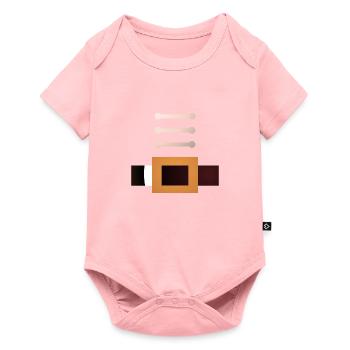 Soldier Nutcracker Toy Halloween Costume - Baby Premium short-sleeve bodysuit - rose - Front