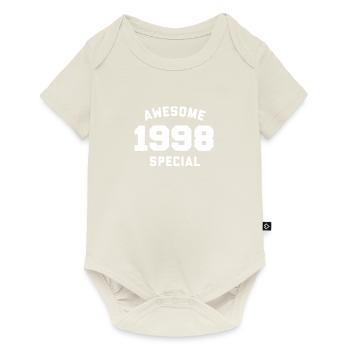 Funny Birthday Awesome Special 1998 - Baby Premium short-sleeve bodysuit - off white - Front