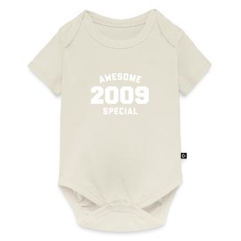 Funny Birthday Awesome Special 2009 - Baby Premium short-sleeve bodysuit - off white - Front