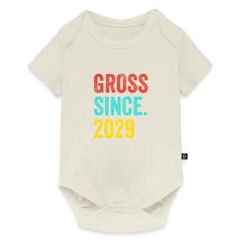 Funny Birthday Gross Since 2029 - Baby Premium short-sleeve bodysuit - off white - Front