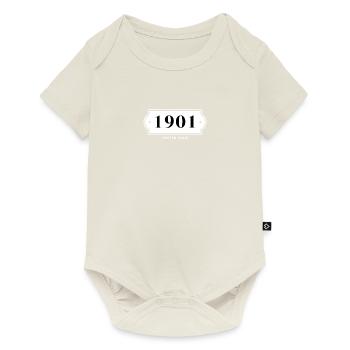 Drôle d’anniversaire numéro limité 1901 - Body à manches courtes Premium Bébé - blanc cassé - Devant
