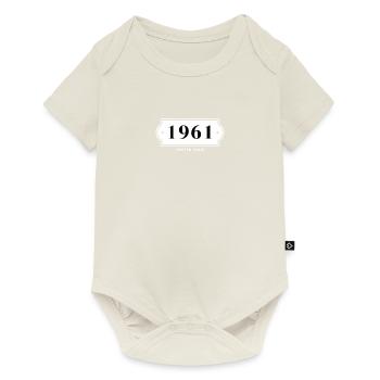 Funny Birthday Limited Issue 1961 - Baby Premium short-sleeve bodysuit - off white - Front