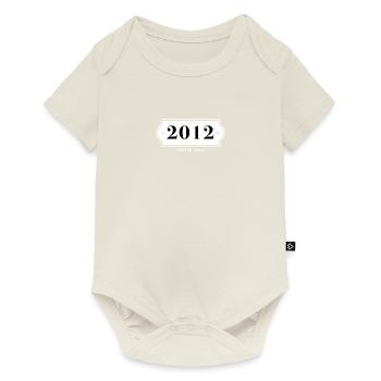 Drôle d’anniversaire numéro limité 2012 - Body à manches courtes Premium Bébé - blanc cassé - Devant