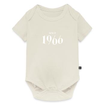 Funny Birthday Since 1966 - Baby Premium short-sleeve bodysuit - off white - Front