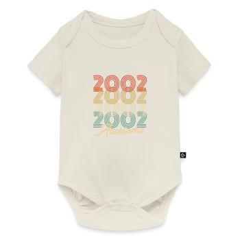 Funny Birthday Awesome 2002 - Baby Premium short-sleeve bodysuit - off white - Front