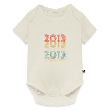 Funny Birthday Awesome 2013 - Baby Premium short-sleeve bodysuit - off white - Front