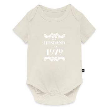 Best Husband Since 1979 Wedding Anniversary - Baby Premium short-sleeve bodysuit - off white - Front