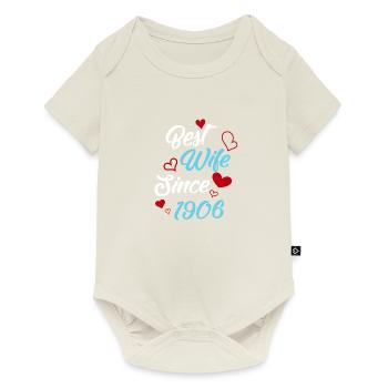 Anniversary Best Wife Since 1906 Wedding - Baby Premium short-sleeve bodysuit - off white - Front