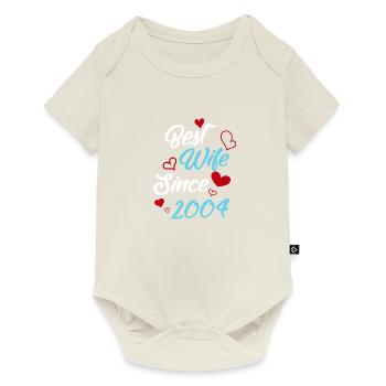 Anniversary Best Wife Since 2004 Wedding - Baby Premium short-sleeve bodysuit - off white - Front