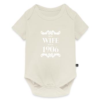 Best Wife Since 1906 Wedding - Baby Premium short-sleeve bodysuit - off white - Front
