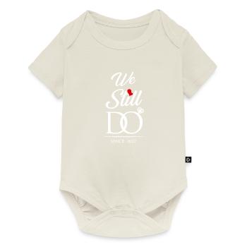Nous le faisons toujours depuis l’anniversaire de mariage 2027 - Body à manches courtes Premium Bébé - blanc cassé - Devant