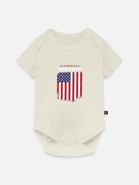 Wähler Holzarbeiter - Baby Premium Kurzarmbody - Naturweiß