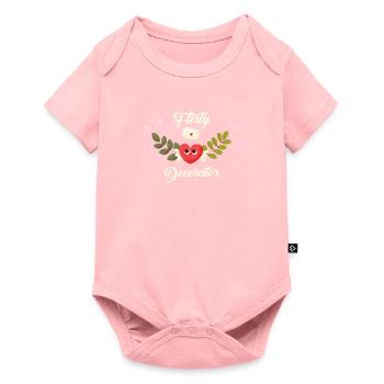 Décorateur séduisant - Body à manches courtes Premium Bébé - rose - Devant