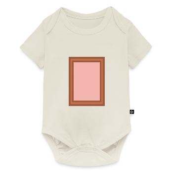 Frame Picture Frame Icon - Baby Premium short-sleeve bodysuit - off white - Front