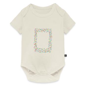 Confetti Confetti Frame - Baby Premium short-sleeve bodysuit - off white - Front