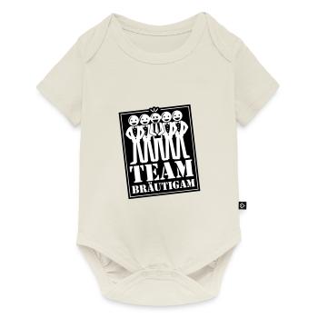 Enterrement de vie de jeune fille de marié - Body à manches courtes Premium Bébé - blanc cassé - Devant