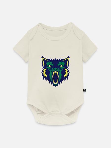 Werwolf 2 - Baby Premium Kurzarmbody - Naturweiß