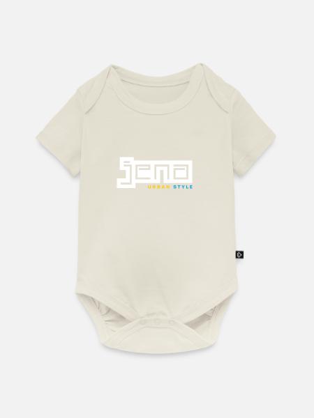 Jena Urban Style - Baby Premium Kurzarmbody - Naturweiß