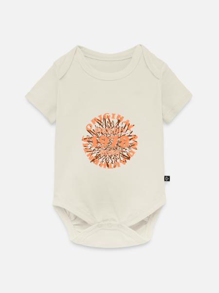 Prozent 1978 - Baby Premium Kurzarmbody - Naturweiß