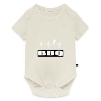 BBQ - Baby Premium Kurzarmbody - Naturweiß - Vorne