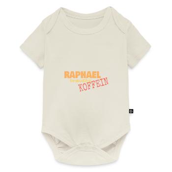 Raphael - Baby Premium Kurzarmbody - Naturweiß - Vorne