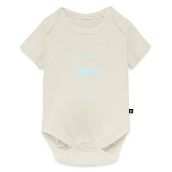 Angels don't need Wings - Baby Premium short-sleeve bodysuit - off white - Front