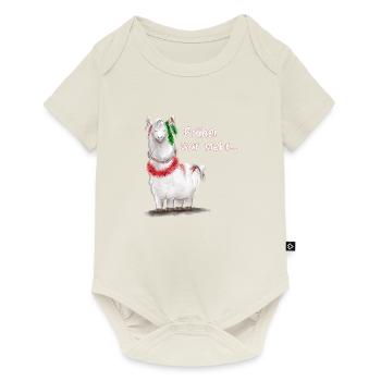 lametta - Baby Premium Kurzarmbody - Naturweiß - Vorne