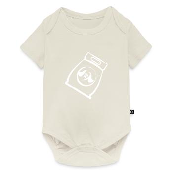 DOG CAT PET - Baby Premium short-sleeve bodysuit - off white - Front