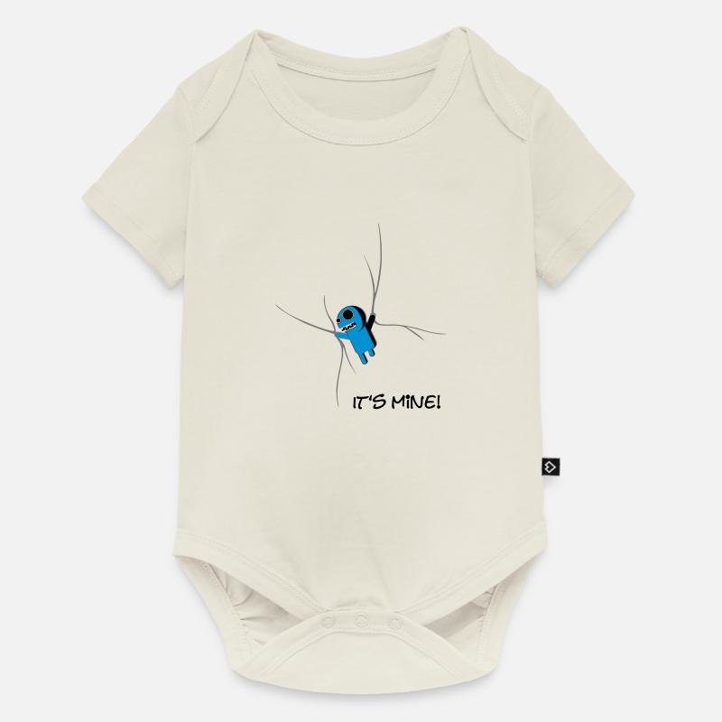 it_is_mine - Body à manches courtes Premium Bébé - blanc cassé