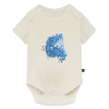 Dame nature - Body à manches courtes Premium Bébé - blanc cassé - Devant
