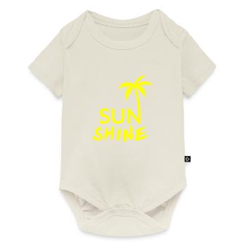 SUN SHINE - Baby Premium Kurzarmbody - Naturweiß - Vorne