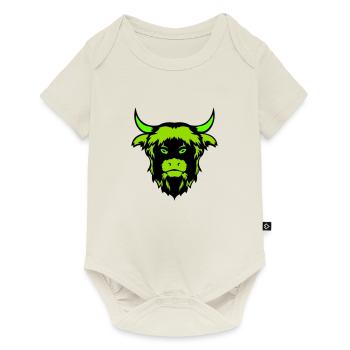 buffalo bull - Baby Premium short-sleeve bodysuit - off white - Front