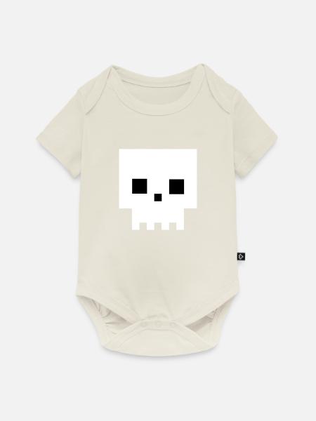 Langweiler - Baby Premium Kurzarmbody - Naturweiß