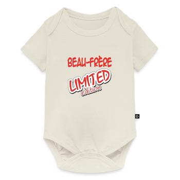 Beau Frère LIMITED EDITION - Body à manches courtes Premium Bébé - blanc cassé - Devant