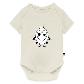 Veerre - Body à manches courtes Premium Bébé - blanc cassé - Devant