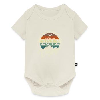 Jahrgang 2012 Best of 2012 - 13 Jahre alter Geburtstag - Baby Premium Kurzarmbody - Naturweiß - Vorne