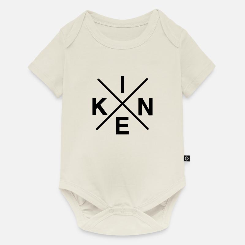 kiné bègles - Body à manches courtes Premium Bébé - blanc cassé