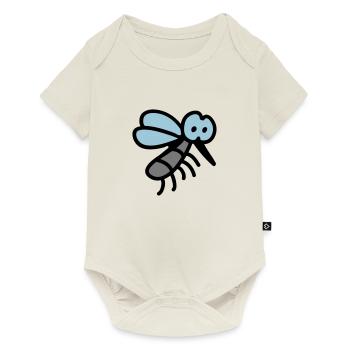 Mosquito - insect 3 - Baby Premium short-sleeve bodysuit - off white - Front