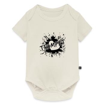 Trumpet - Baby Premium Kurzarmbody - Naturweiß - Vorne