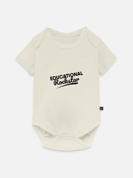 Lehrer - Baby Premium Kurzarmbody - Naturweiß