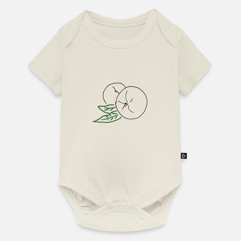 pêche - Body à manches courtes Premium Bébé - blanc cassé
