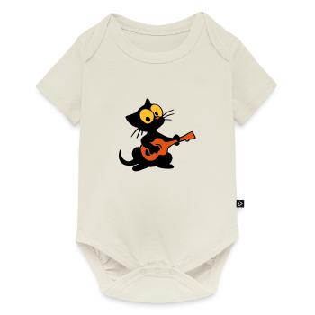 Georgie makes music - Baby Premium short-sleeve bodysuit - off white - Front