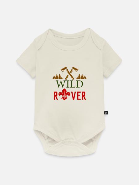 Pfadfinder Shirt • Wild Rover • Geschenk - Baby Premium Kurzarmbody - Naturweiß