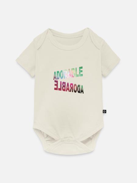 Bezaubernd Adorable - Baby Premium Kurzarmbody - Naturweiß