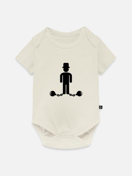 braeutigam - Baby Premium Kurzarmbody - Naturweiß